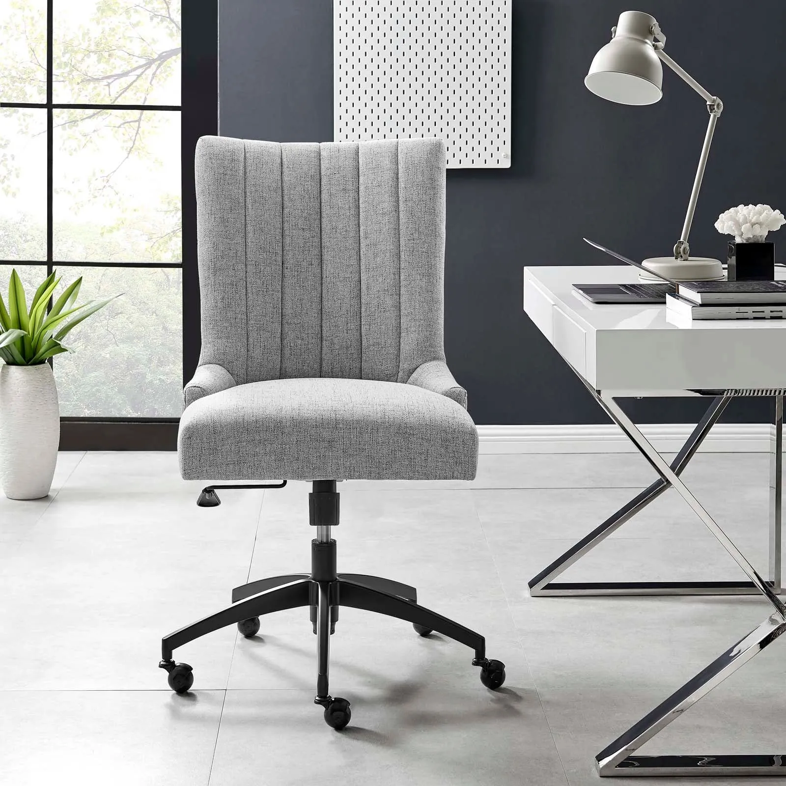 Baldwin Tufted Fabric Office Chair