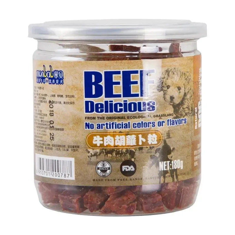 Beef Flavor Dog Snacks 180g