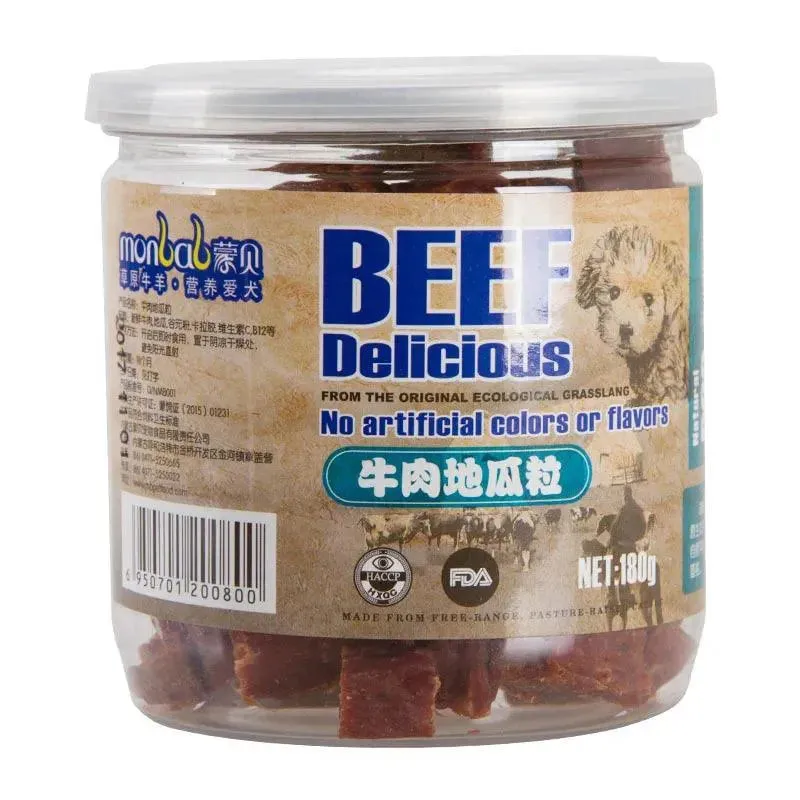 Beef Flavor Dog Snacks 180g