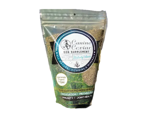 Canine Caviar Organic Norwegian Sun-Cured Kelp Dog Supplement