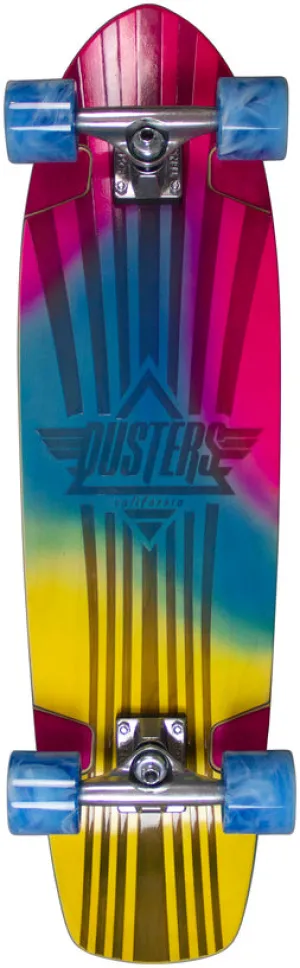 Dusters Keen Retro Fades Complete Cruiser Skateboard 31"