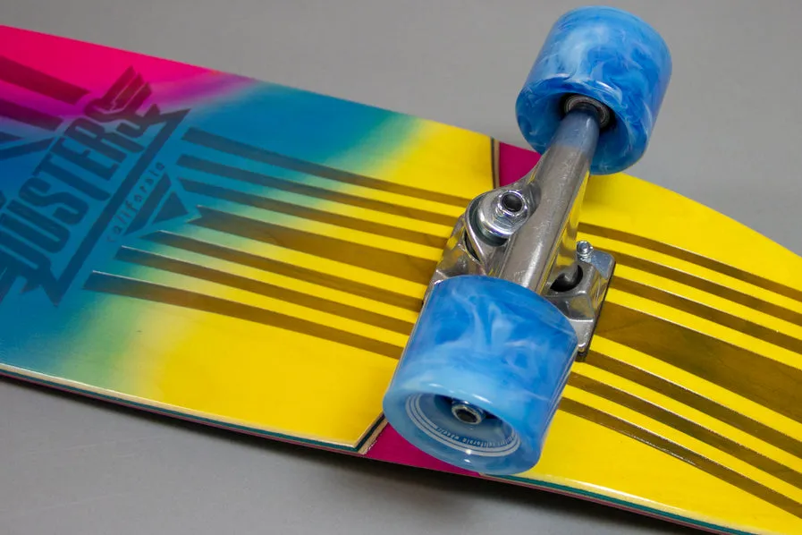 Dusters Keen Retro Fades Complete Cruiser Skateboard 31"