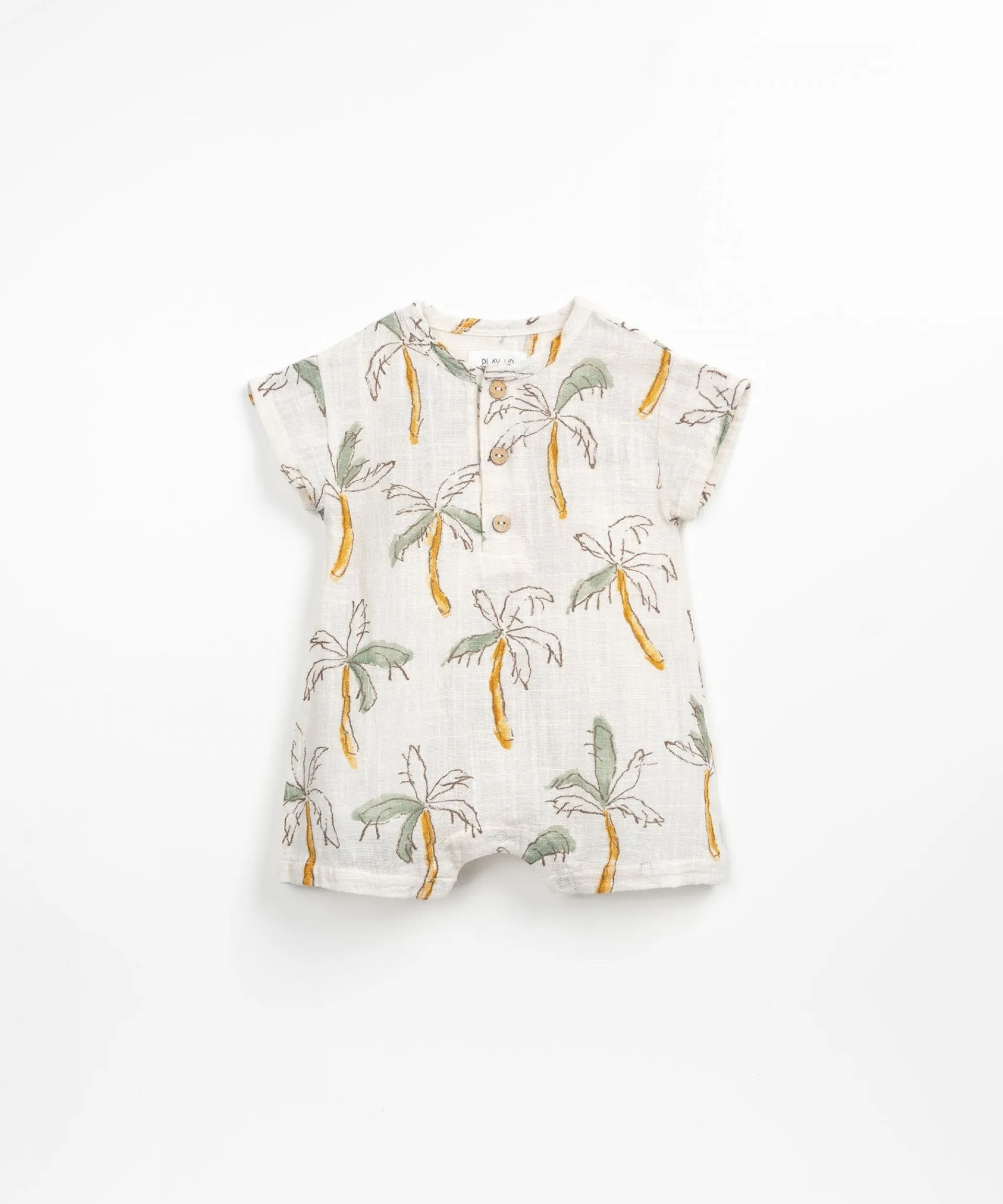 Green Palm Tree Romper