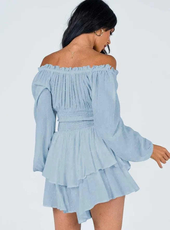 Ladies Wrinkle Boat Neck Daily Ruffled Jumpsuits GKAZ001
