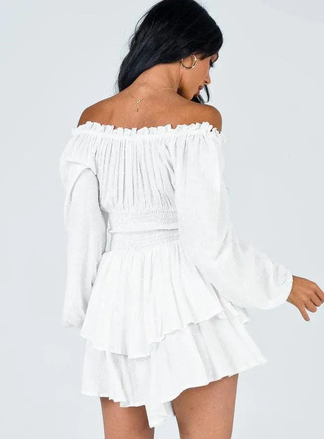 Ladies Wrinkle Boat Neck Daily Ruffled Jumpsuits GKAZ001
