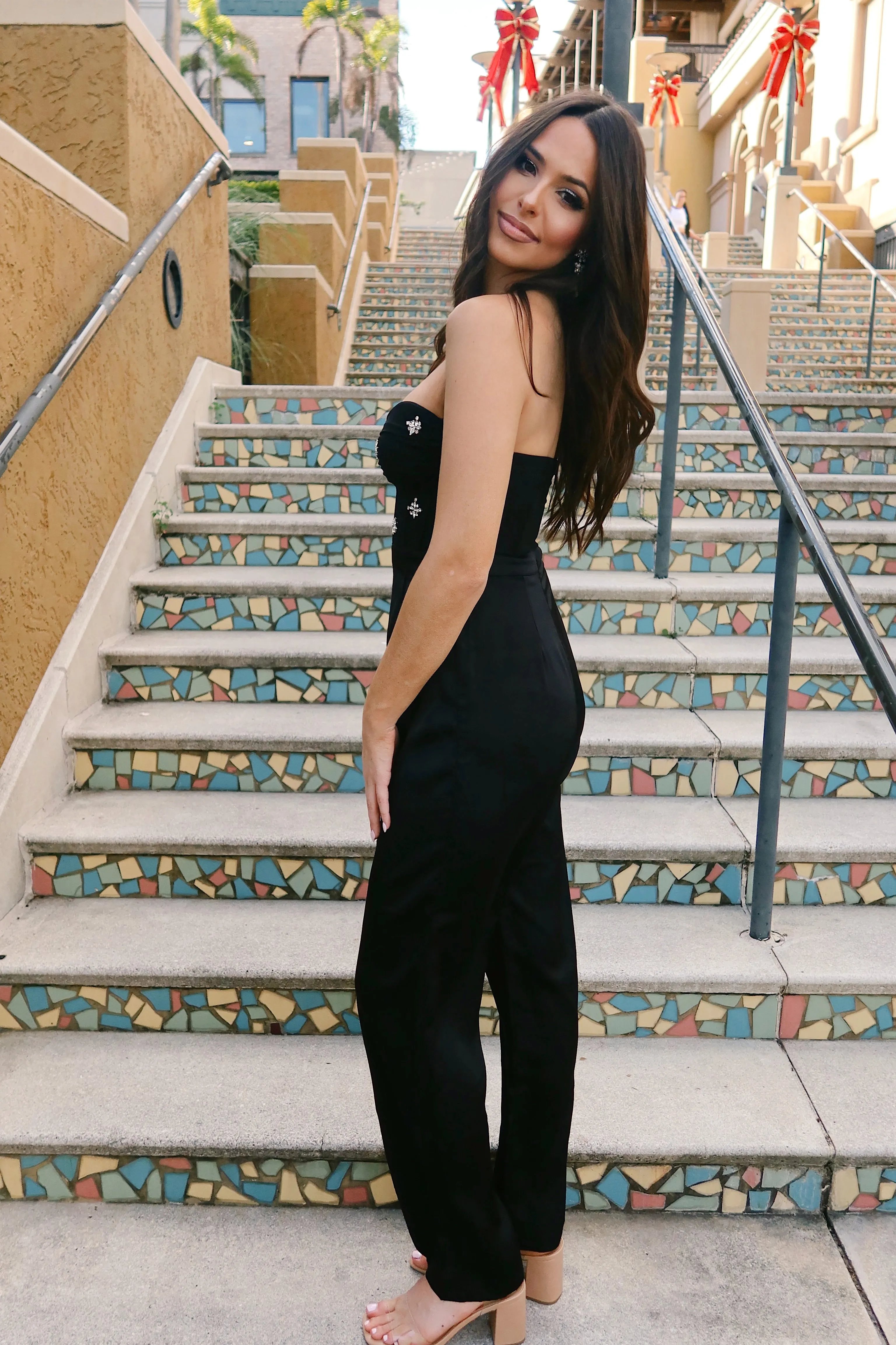 Love About It Strapless Jumpsuit