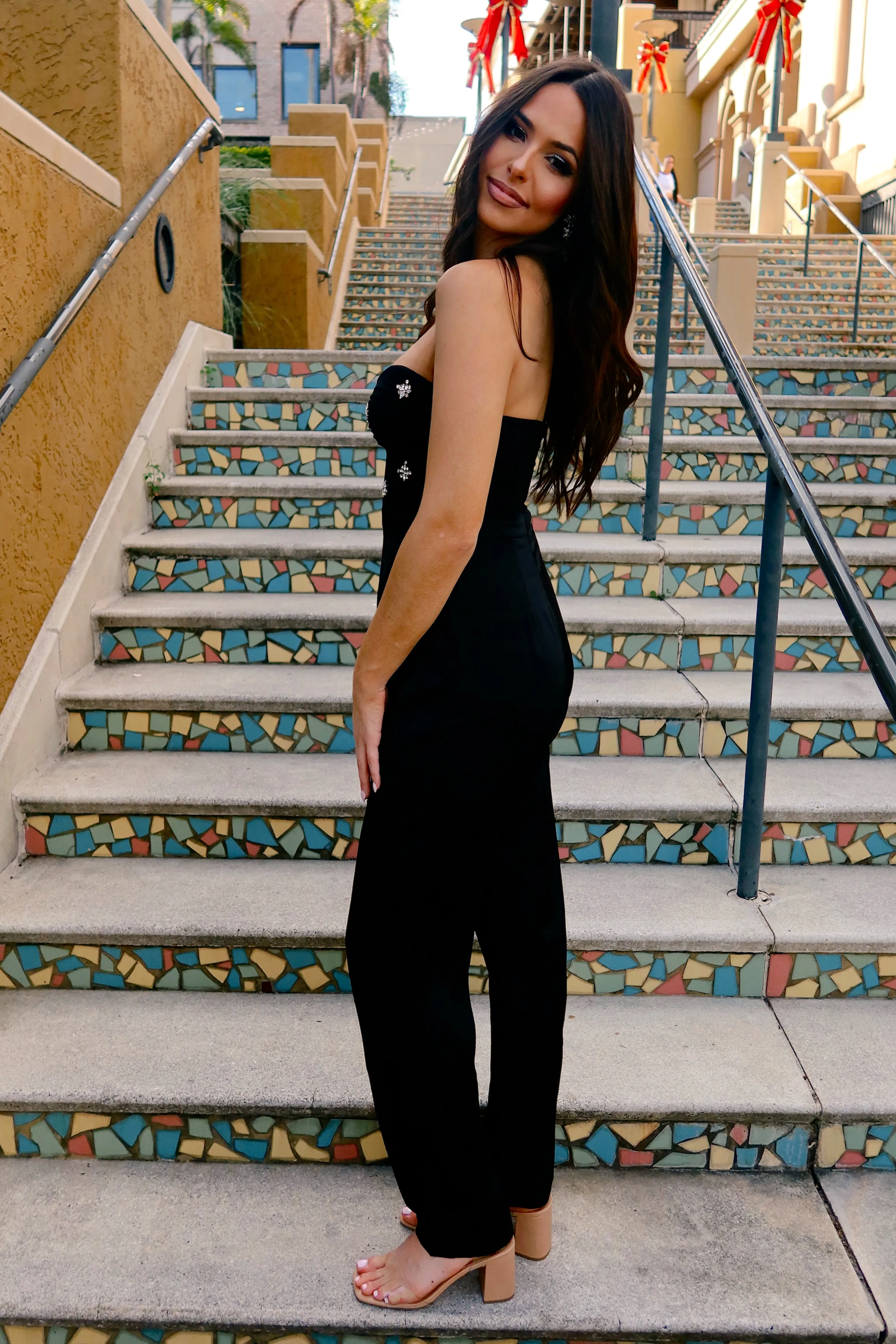 Love About It Strapless Jumpsuit