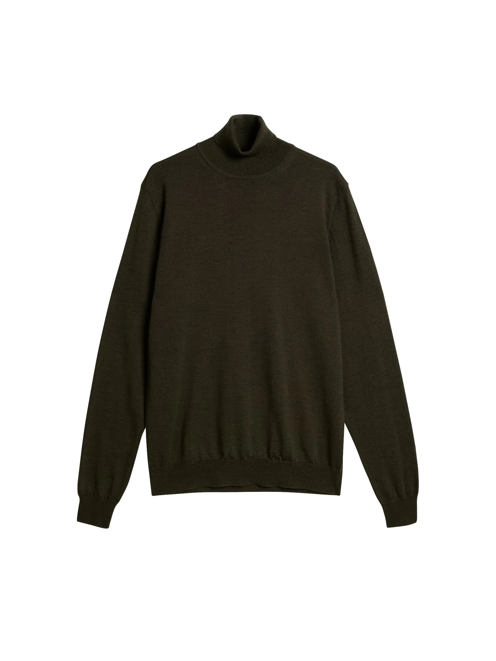 Lyd Merino Turtleneck Sweater / Forest Green