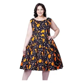 Miss Lulo Day of the Dead Lily Dress
