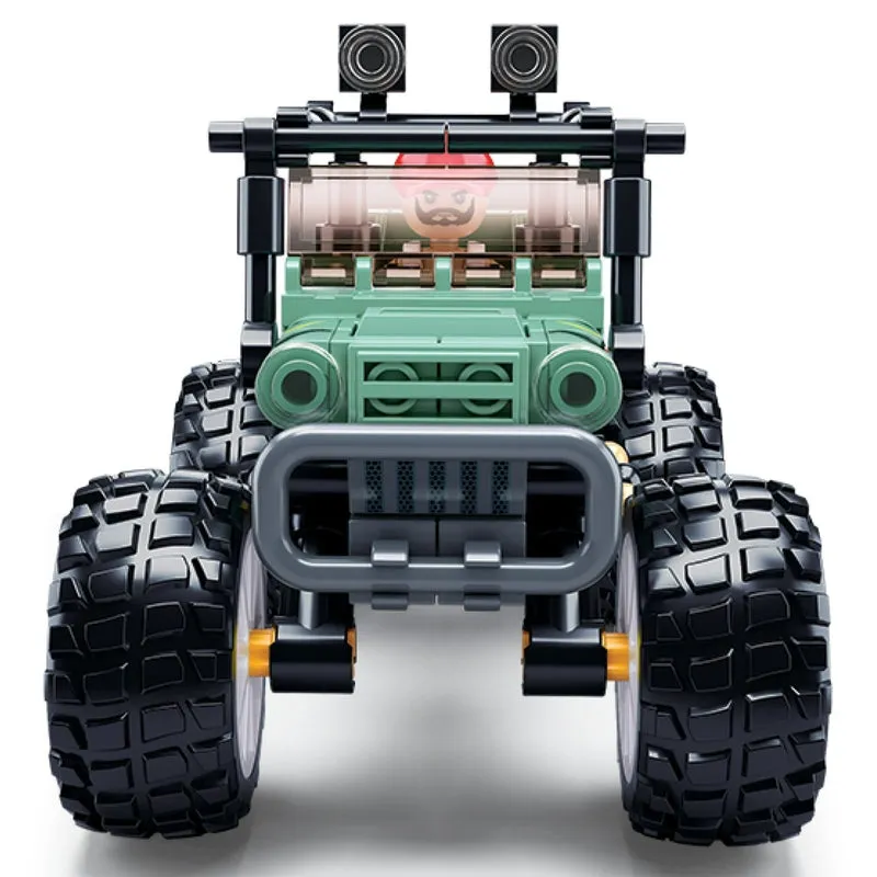 Off-Road Vehicle-Green Building Block Kit (155Pcs)