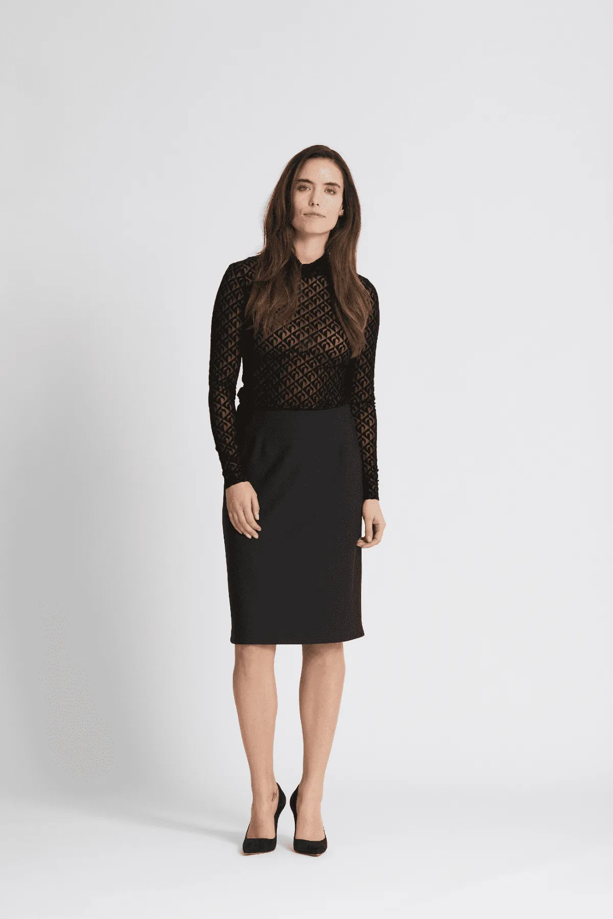 OLANA SKIRT BLACK