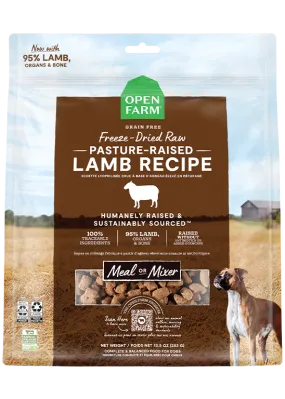 Pasture-raised Lamb Freeze Dried Raw Dog Food