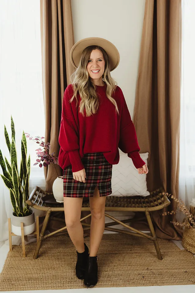 Plaid Skirt