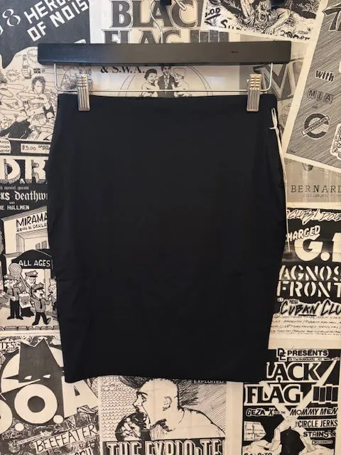 Rebel Yell Black Stretch Mini Skirt
