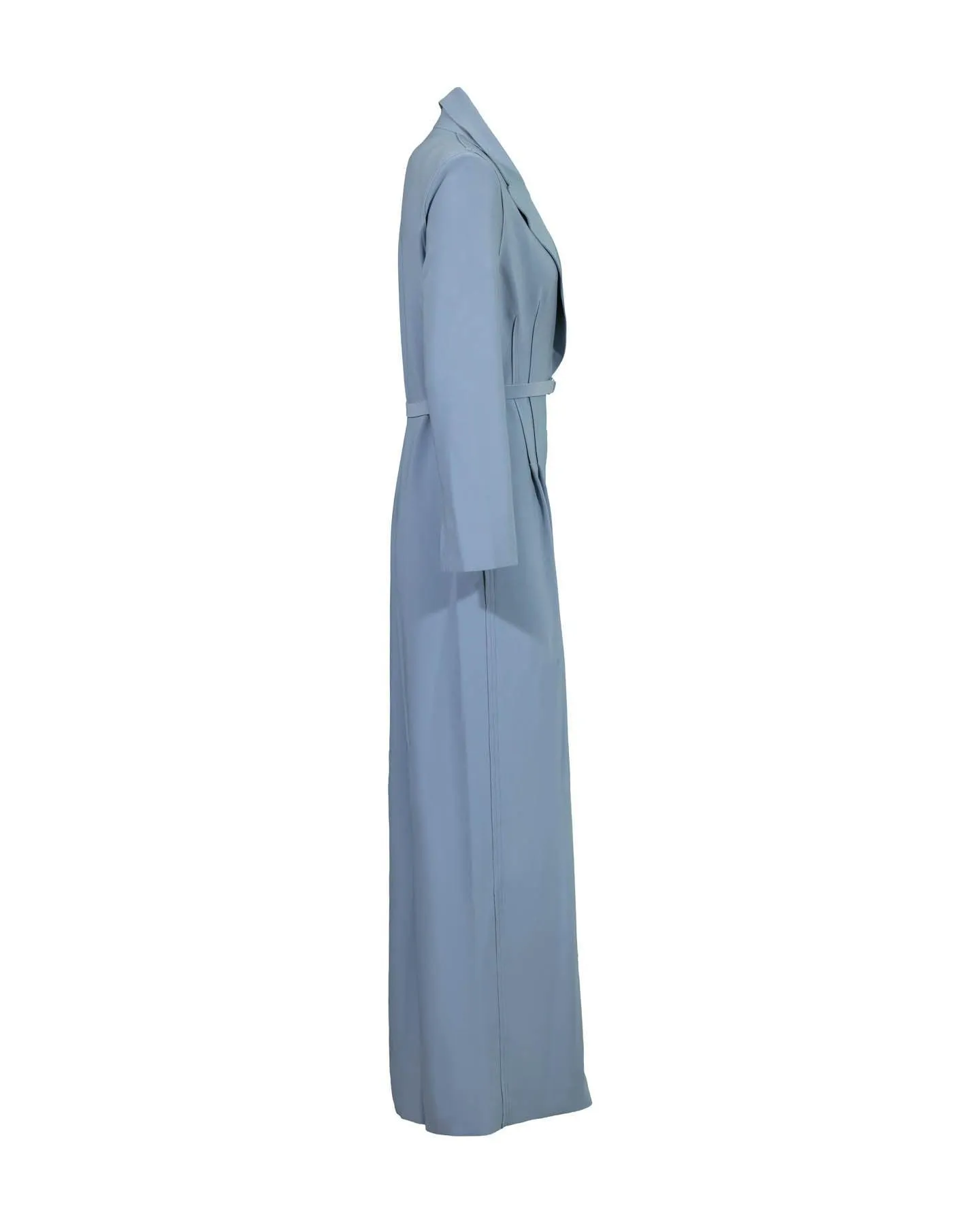Single Breasted Straight Leg Jumpsuit