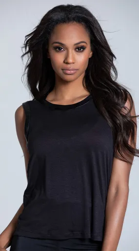 Textured Rayon Tank Top