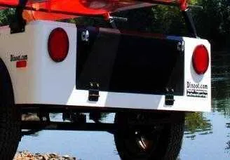 Trailer Lighting Large LED Oval Taillight by Dinoot