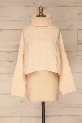 Utrepa | Cropped Knitted Turtleneck