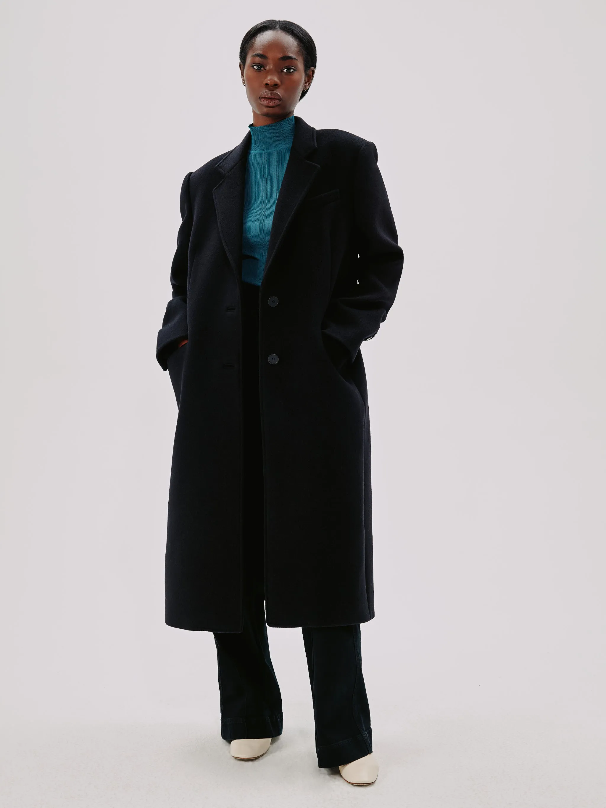 Variegated Rib Turtleneck