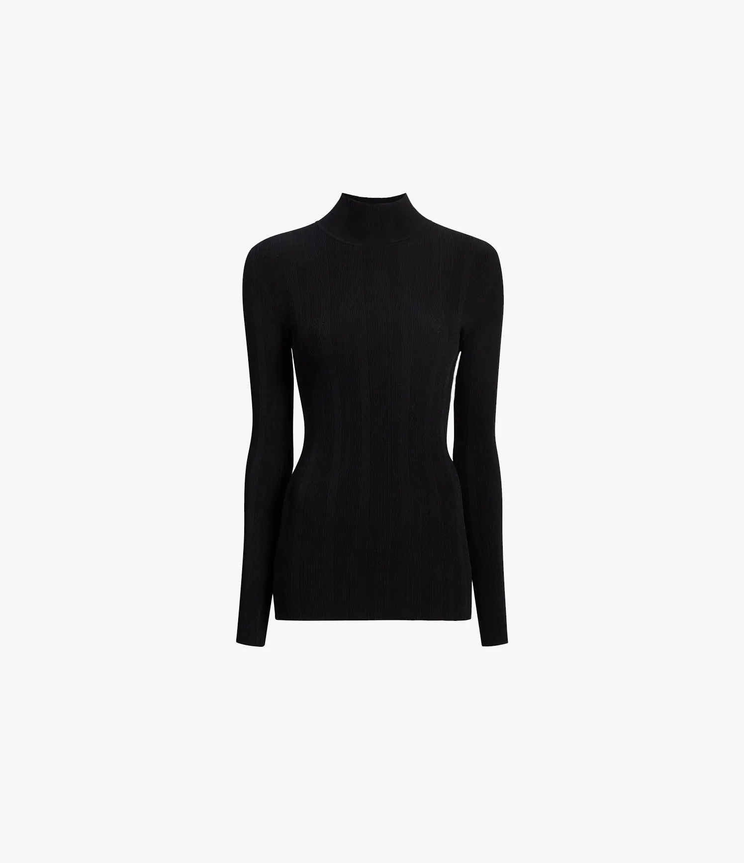 Variegated Rib Turtleneck