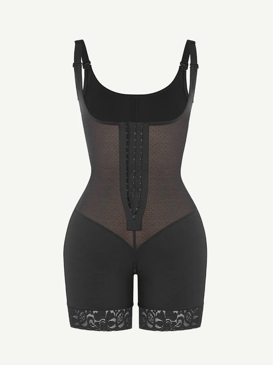Wholesale Breathable Latex Open Bust Tummy Control Firm Compression Shapewear